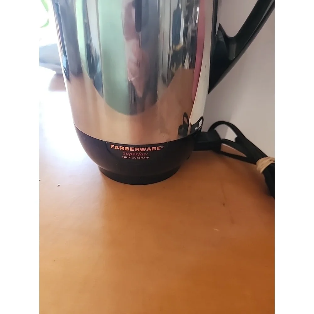 Farberware‎ 12 cups Black/Silver Percolator